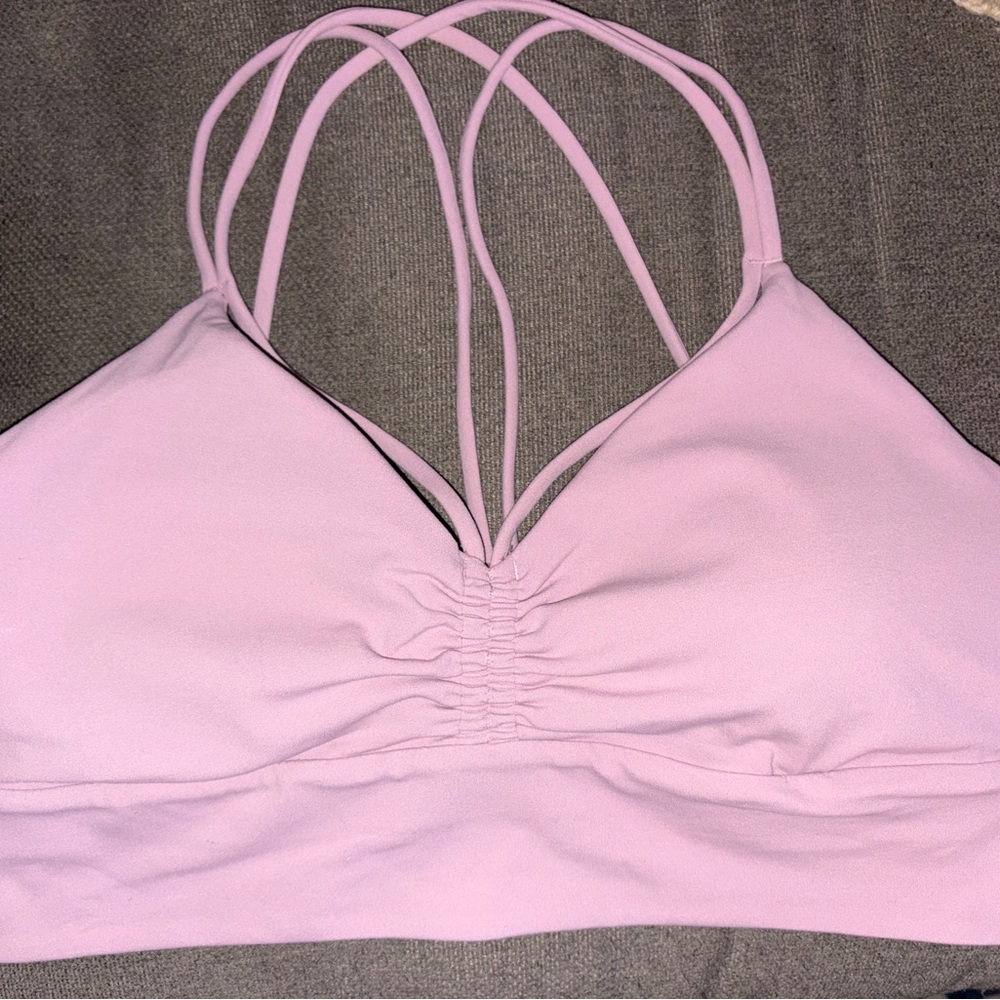 Lululemon Nulu strappy v-neck yoga bra size 12